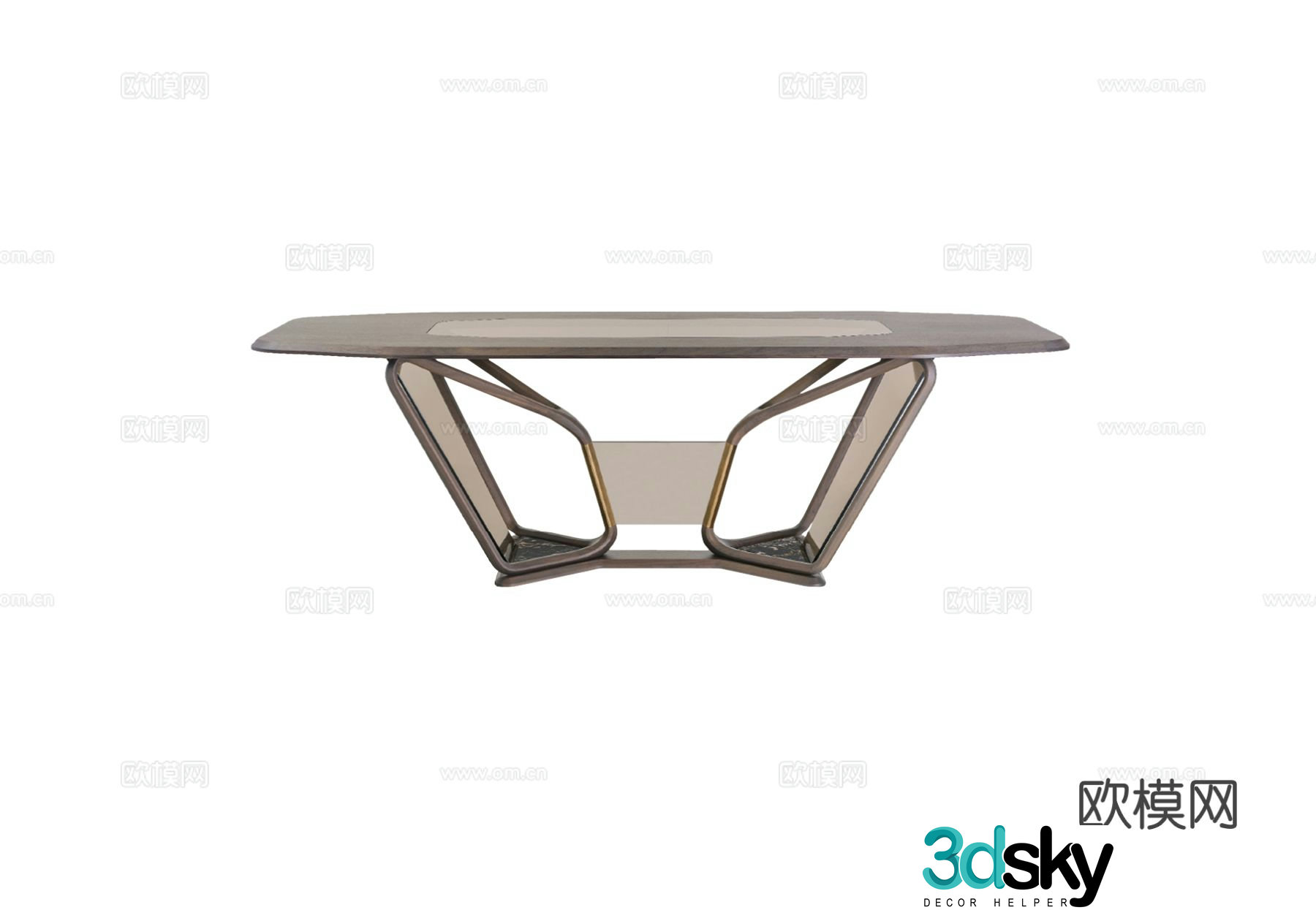 TURRI VINE Dining Table 3D Model