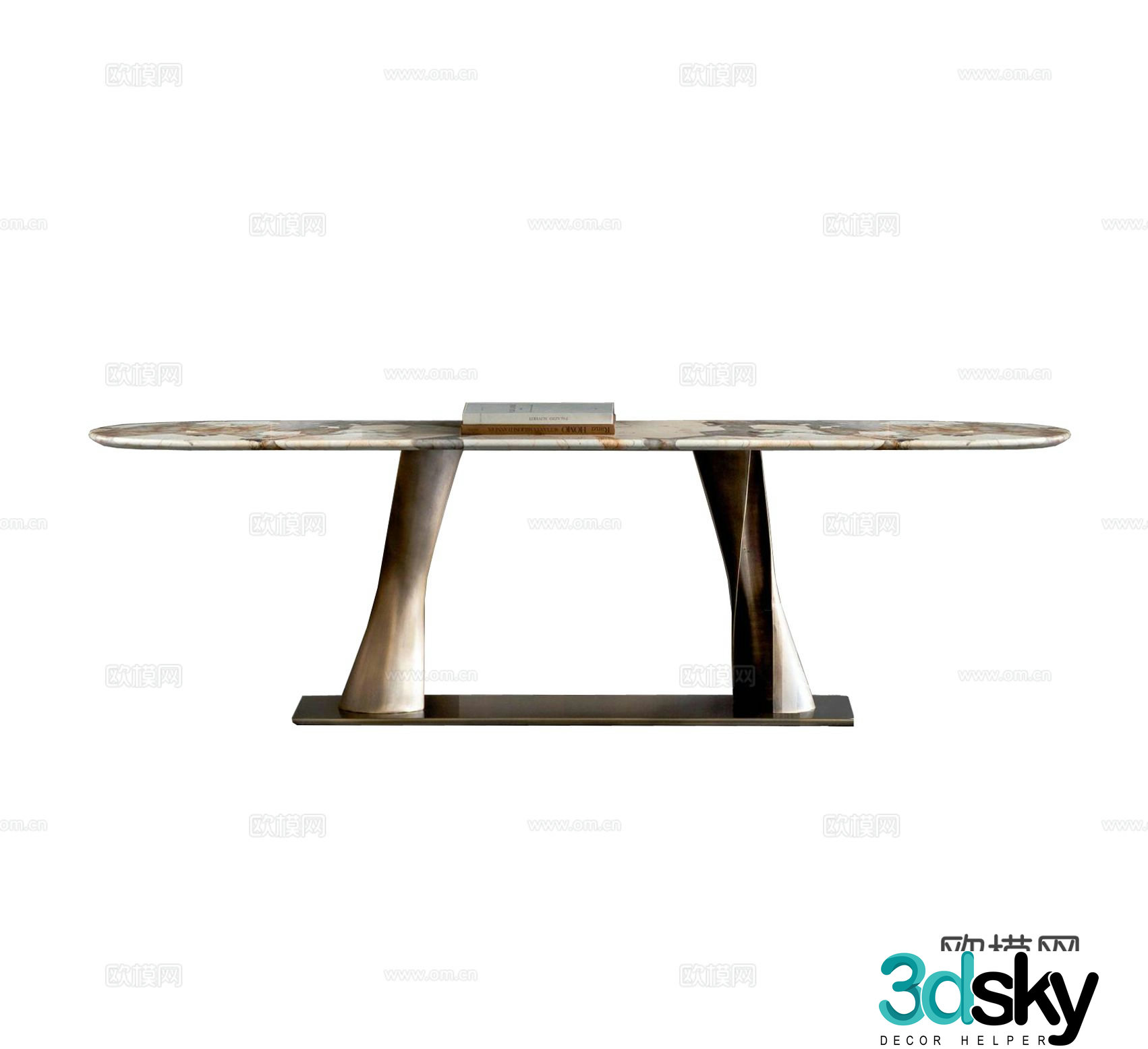 Rugiano REA entrance table 3d model