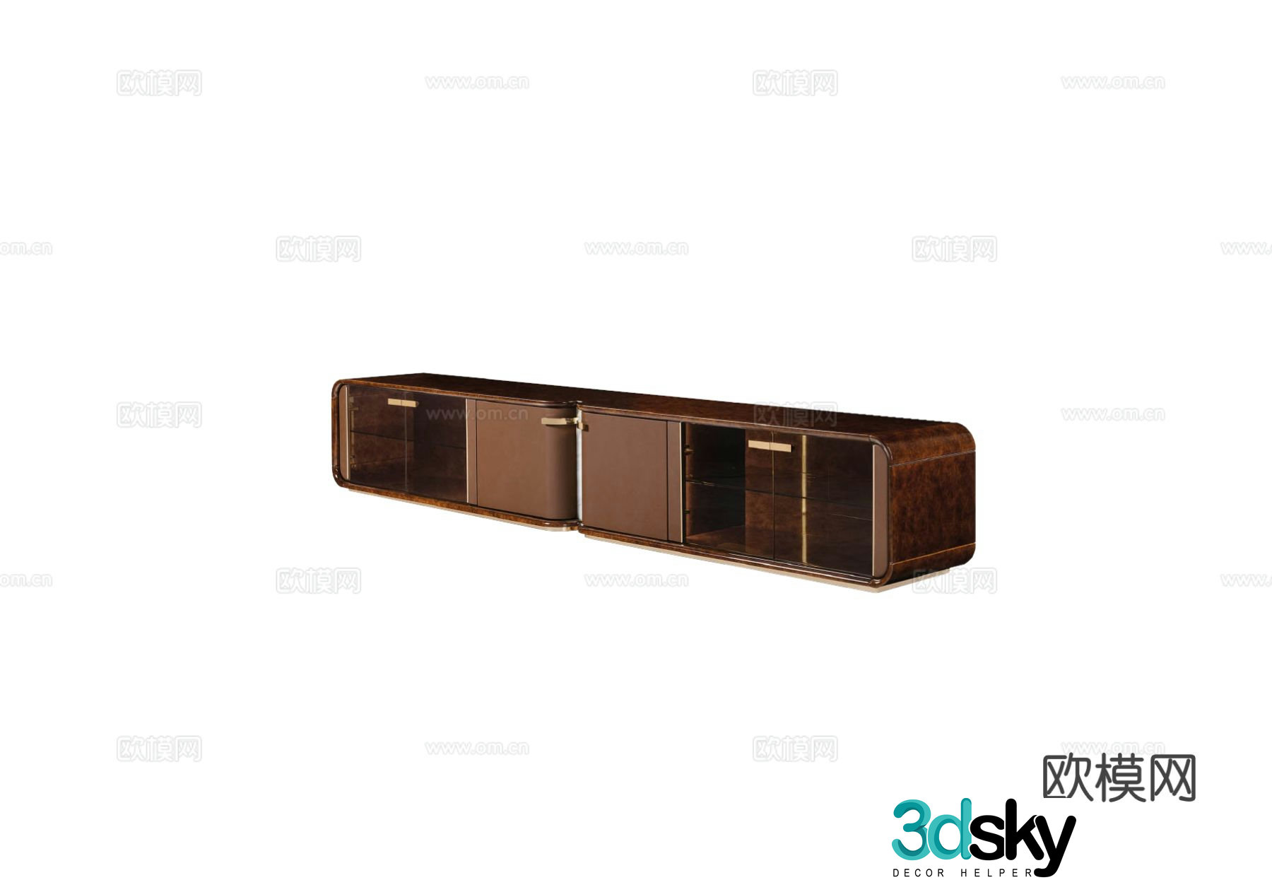 TURRI MADISON TV Cabinet 3D Model