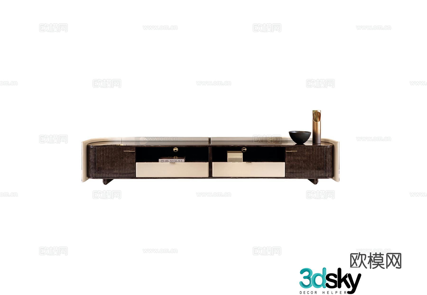 TURRI ECLIPSE TV cabinet 3d model