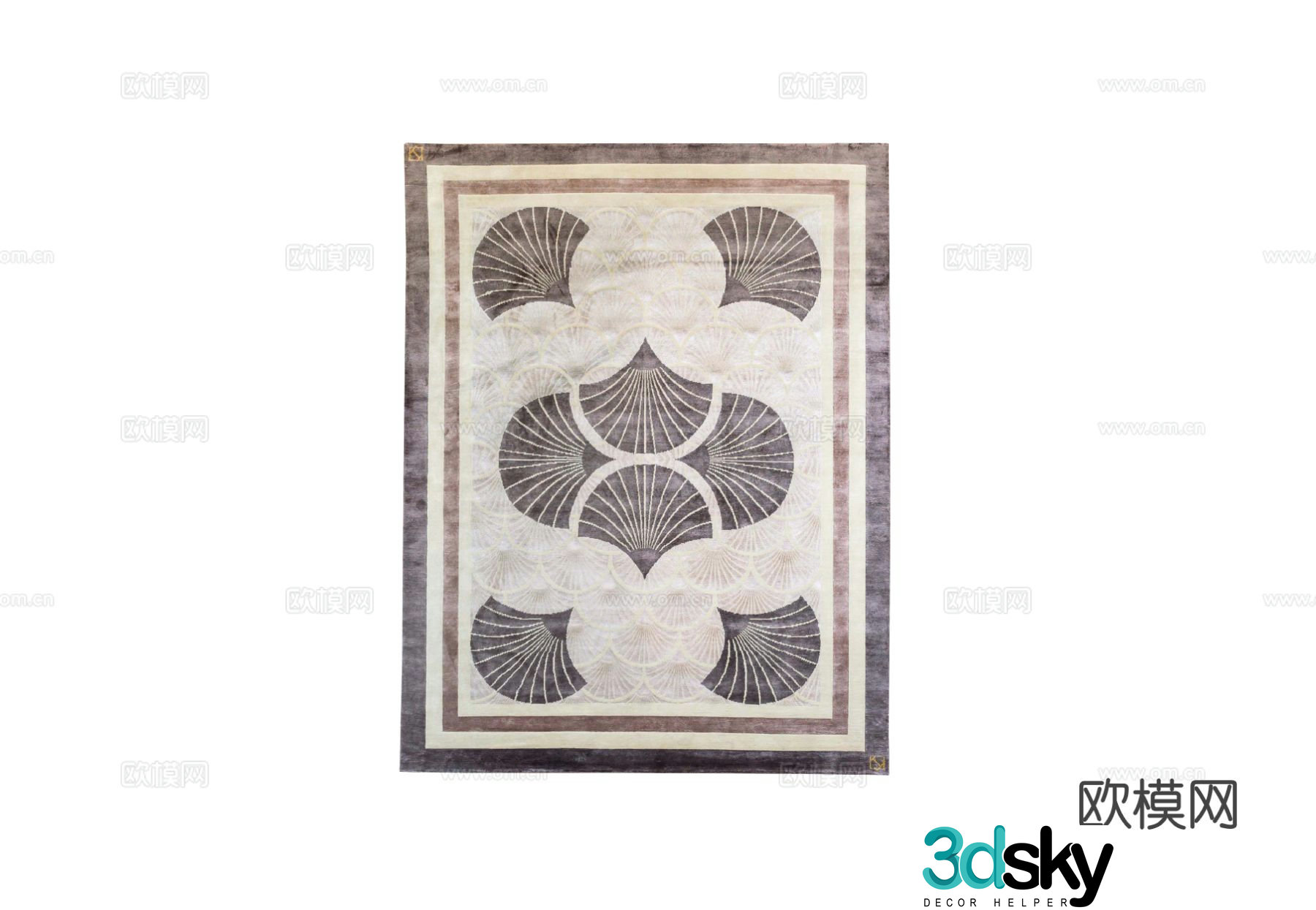 TURRI NOIR Carpet 3D Model