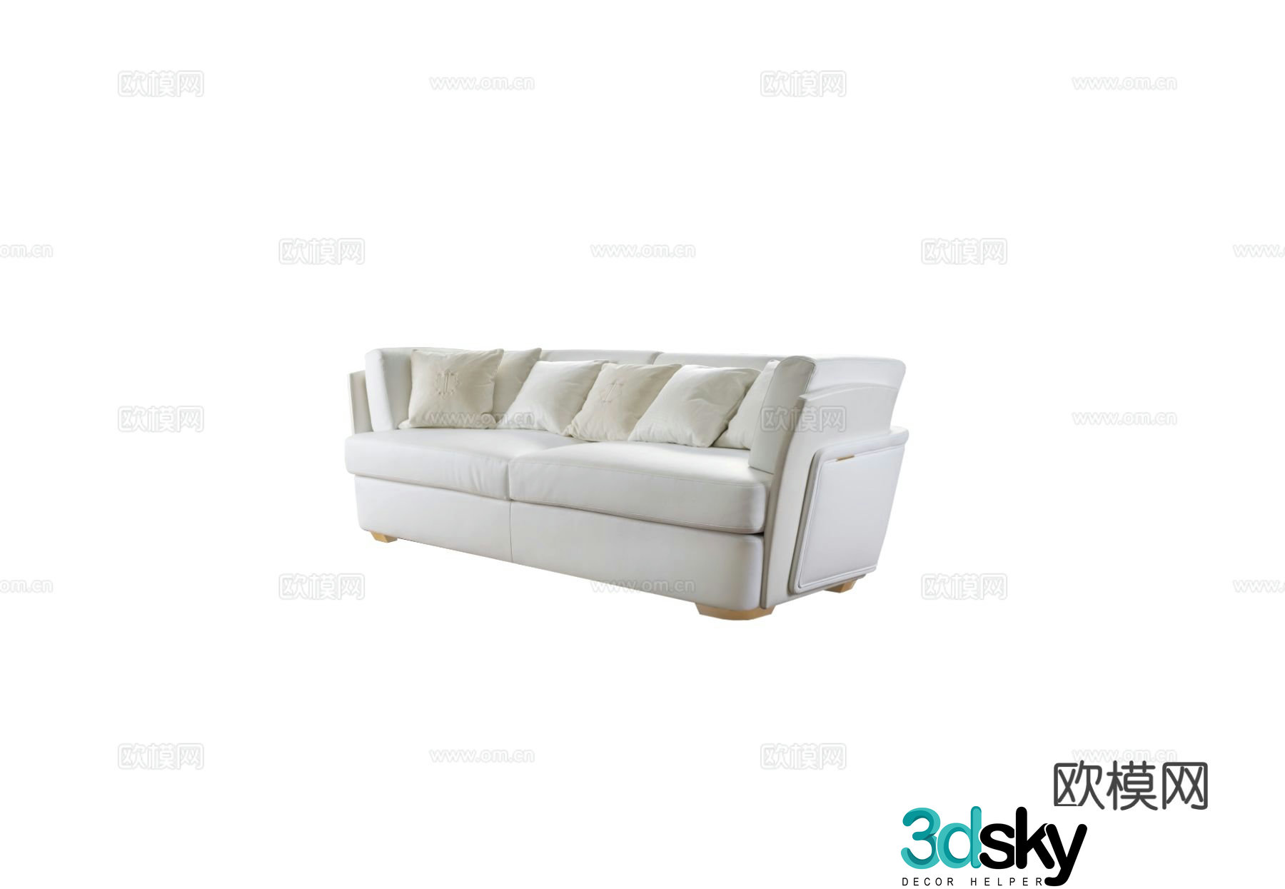 TURRI BLANCHE Multiplayer Sofa 3D Model
