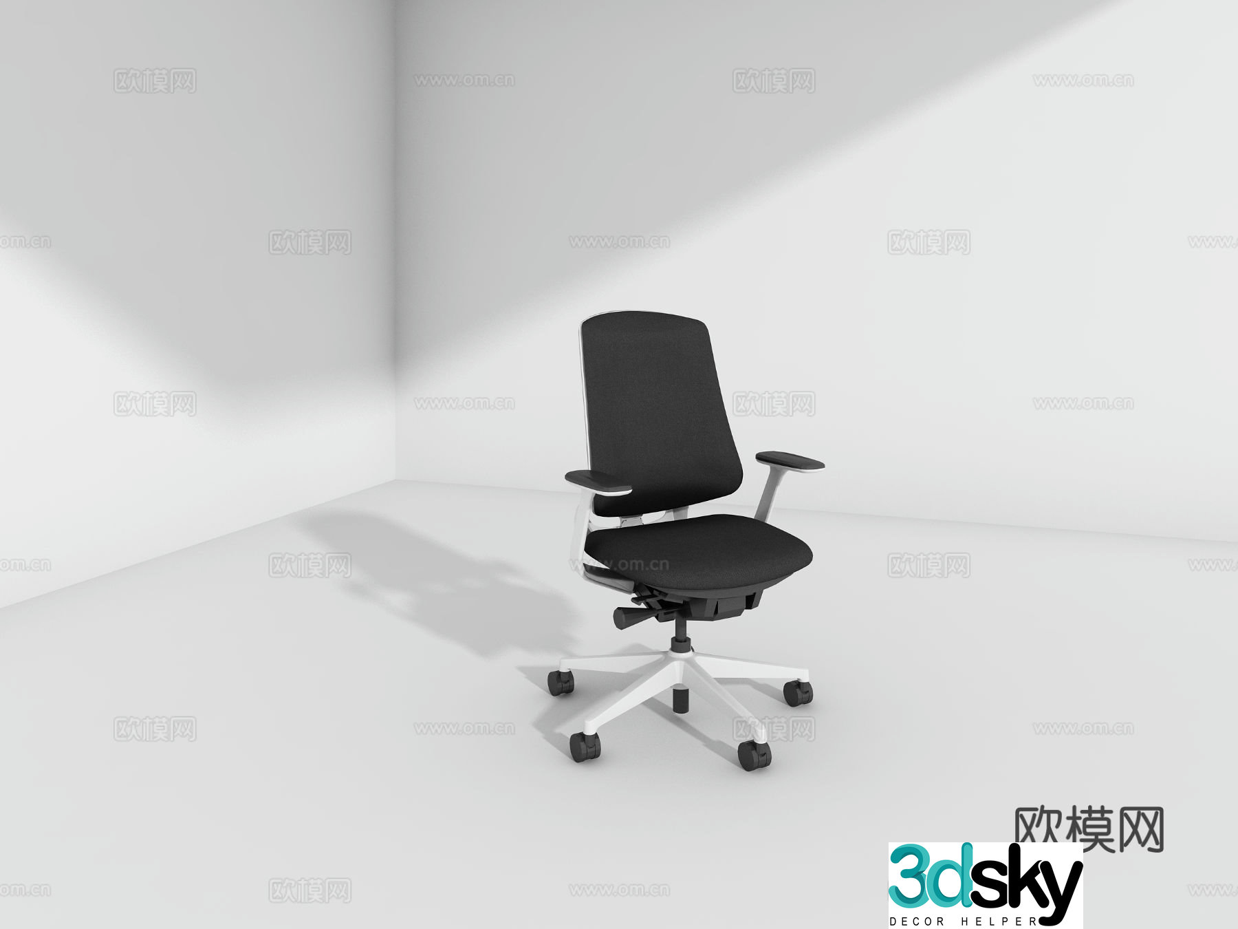 Office chair Staff chair 3d model