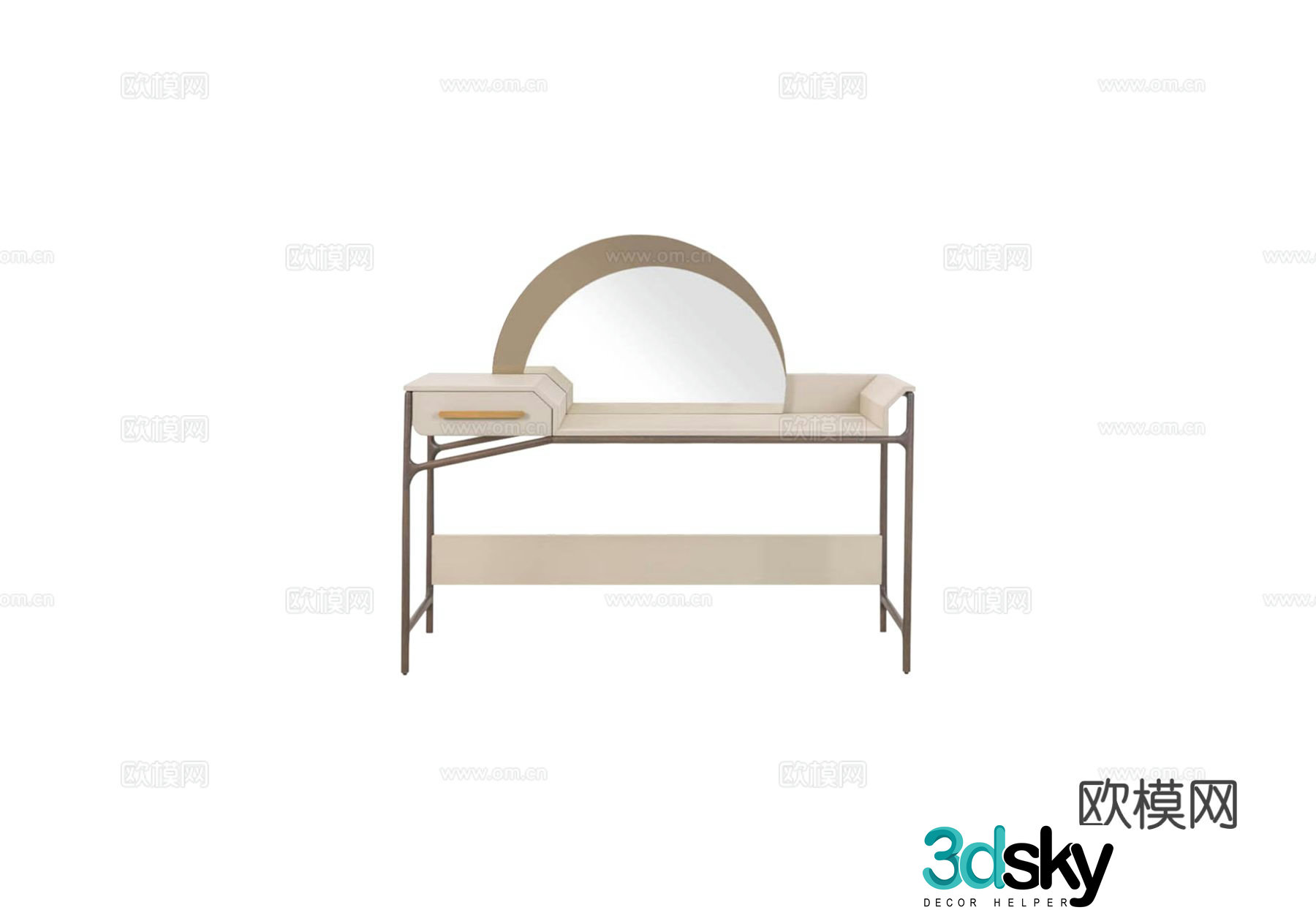 TURRI VINE Dresser 3D Model