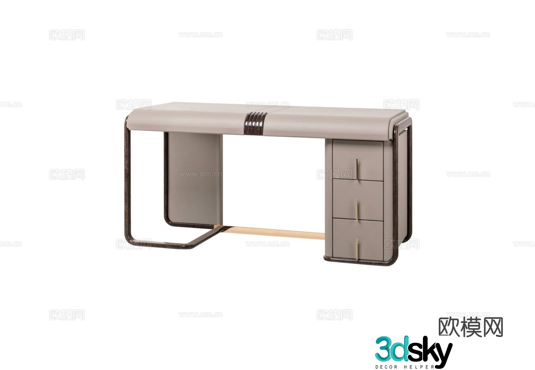 TURRI ECLIPSE Desk 3D Model