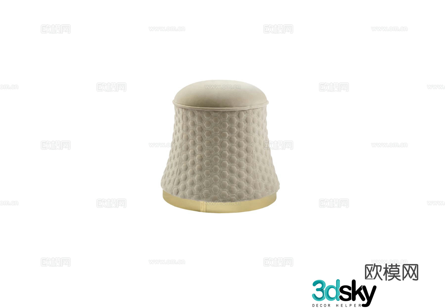TURRI VOGUE pedal chair 3d model