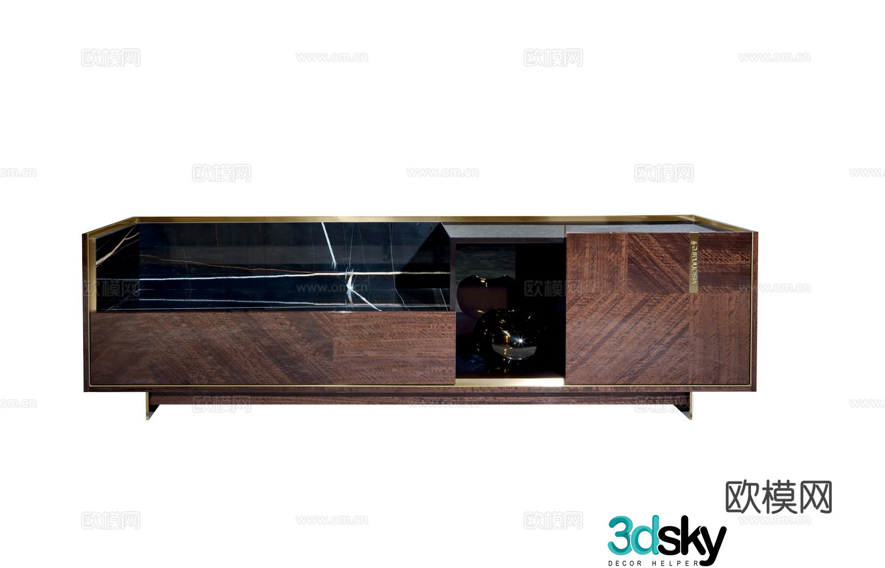 Visionnaire HORIZON side cabinet 3d model