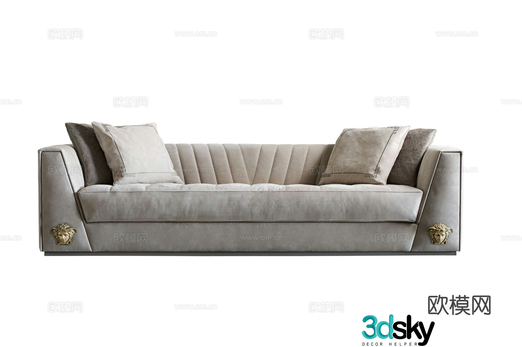 Versace ARTICLE Multiplayer Sofa 3D Model