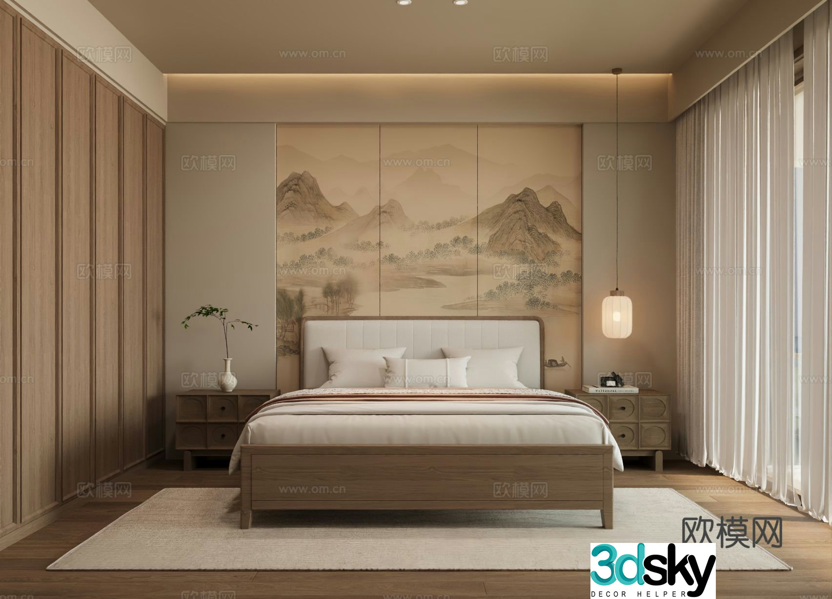 Chinese Song’s bedroom 3D model