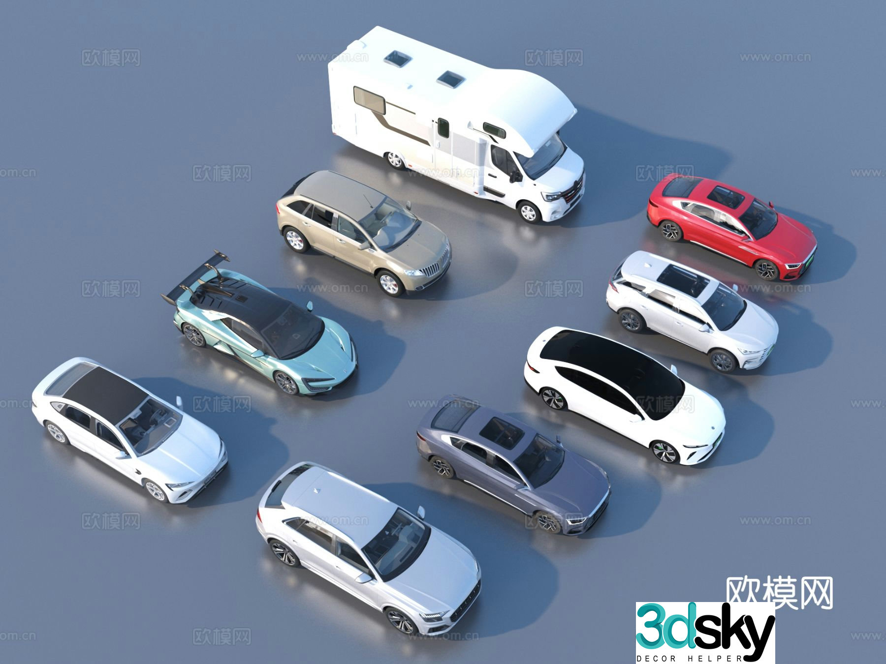 Automobile BYD New Energy Vehicle 3D Model