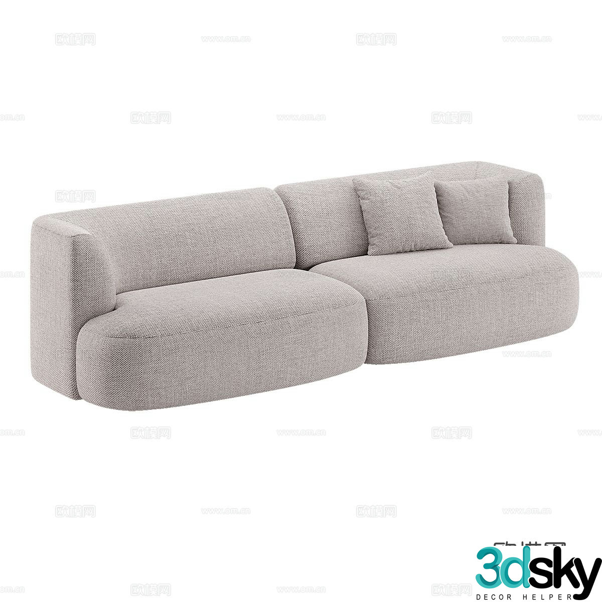 Multiplayer sofa 3d model
