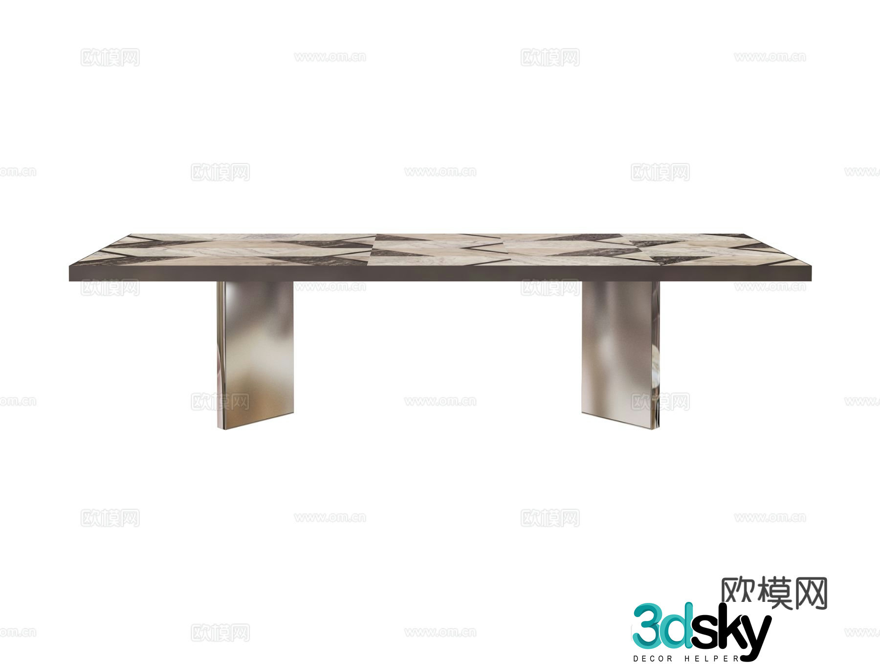 Visionnaire REVENGE Dining Table 3D Model