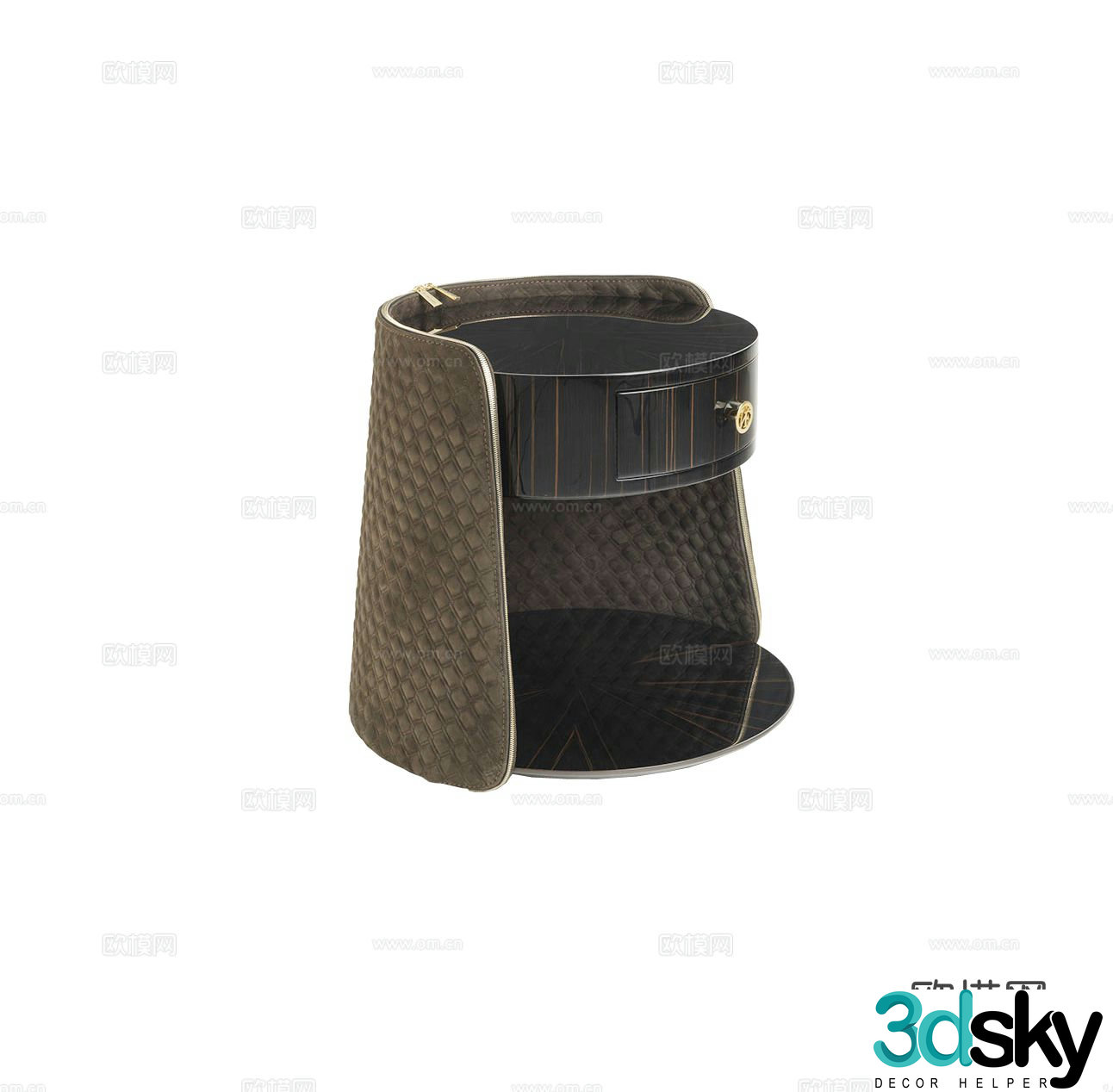 VittoriaFrigerio MOBILI nightstand 3d model