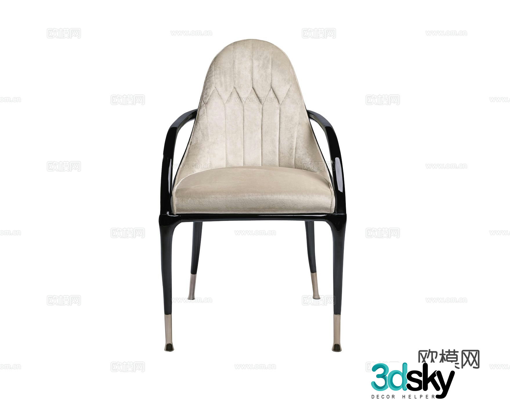 Visionnaire JERA dining chair 3d model
