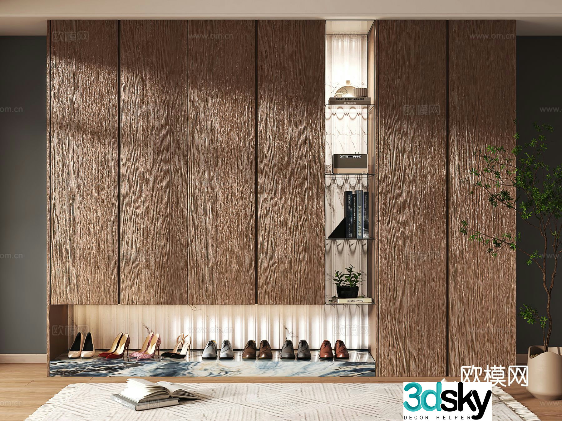 Shoe cabinet design shoe cabinet partition shoe cabinet porch shoe cabinet home shoe cabinet 3D model