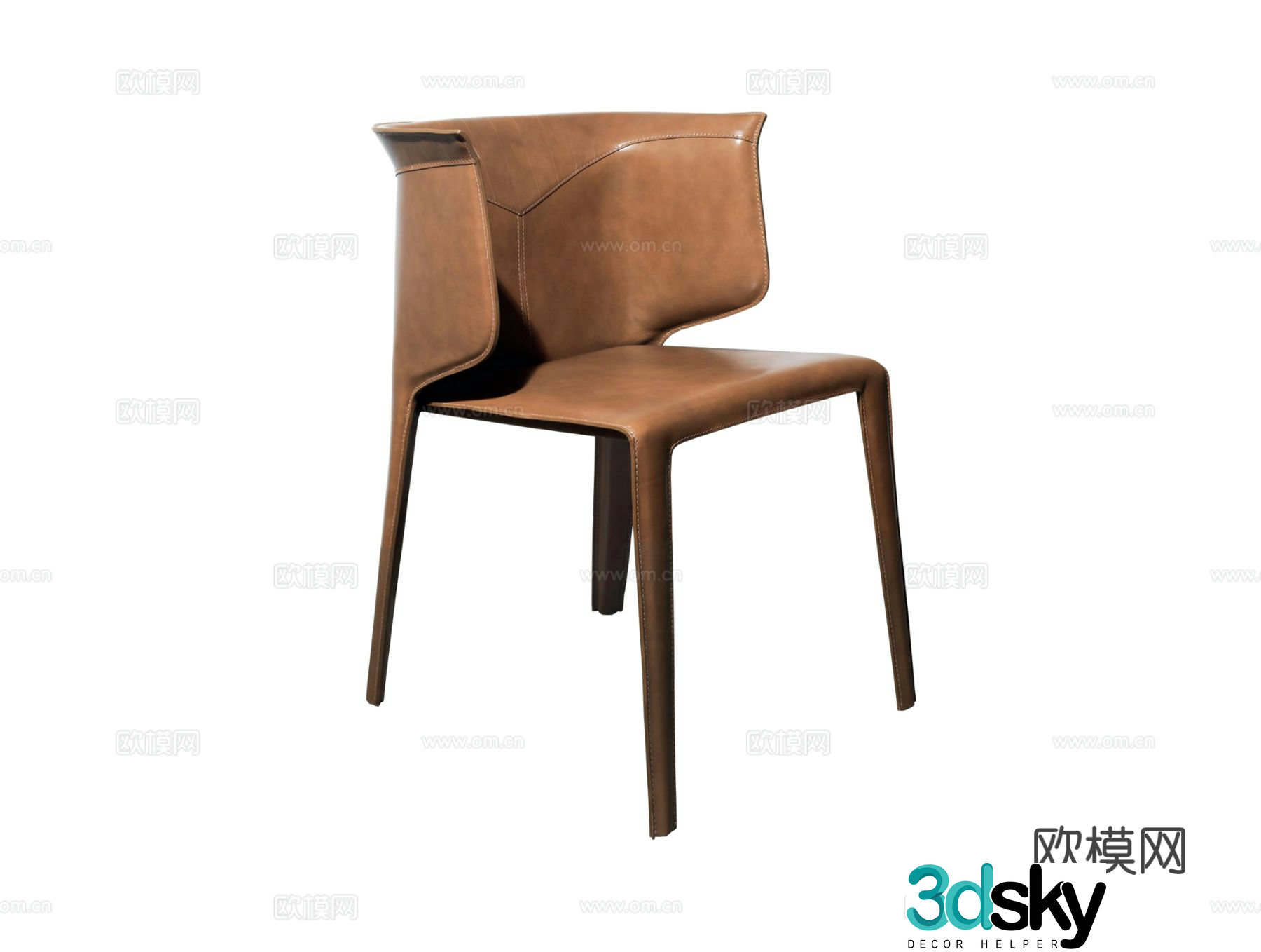 Visionnaire ANASTASIA Dining Chair 3D Model