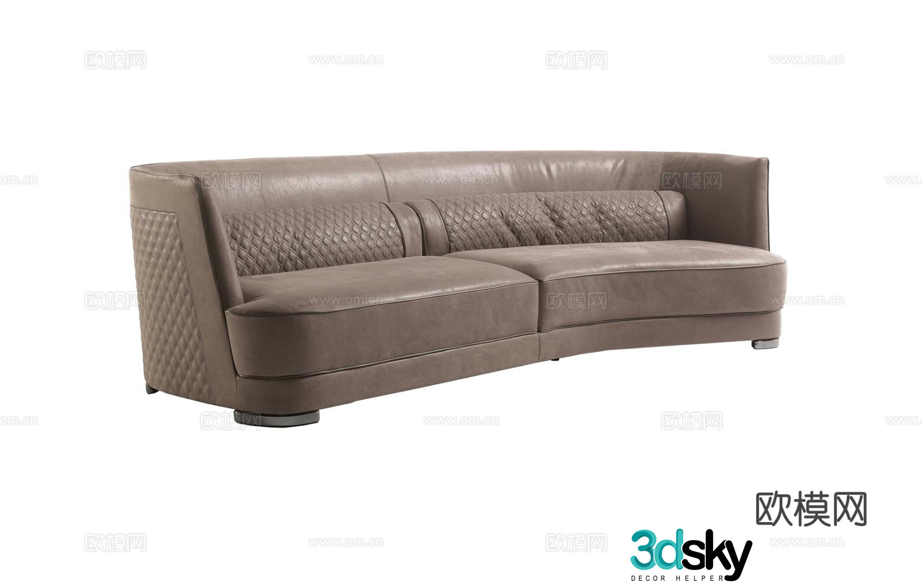 VittoriaFrigerio GREPPI multiplayer sofa 3d model
