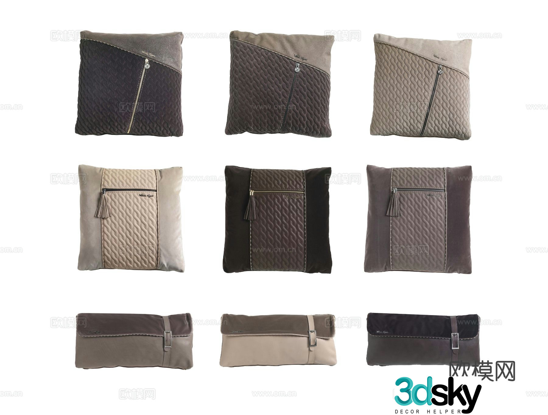 VittoriaFrigerio pillow 3d model