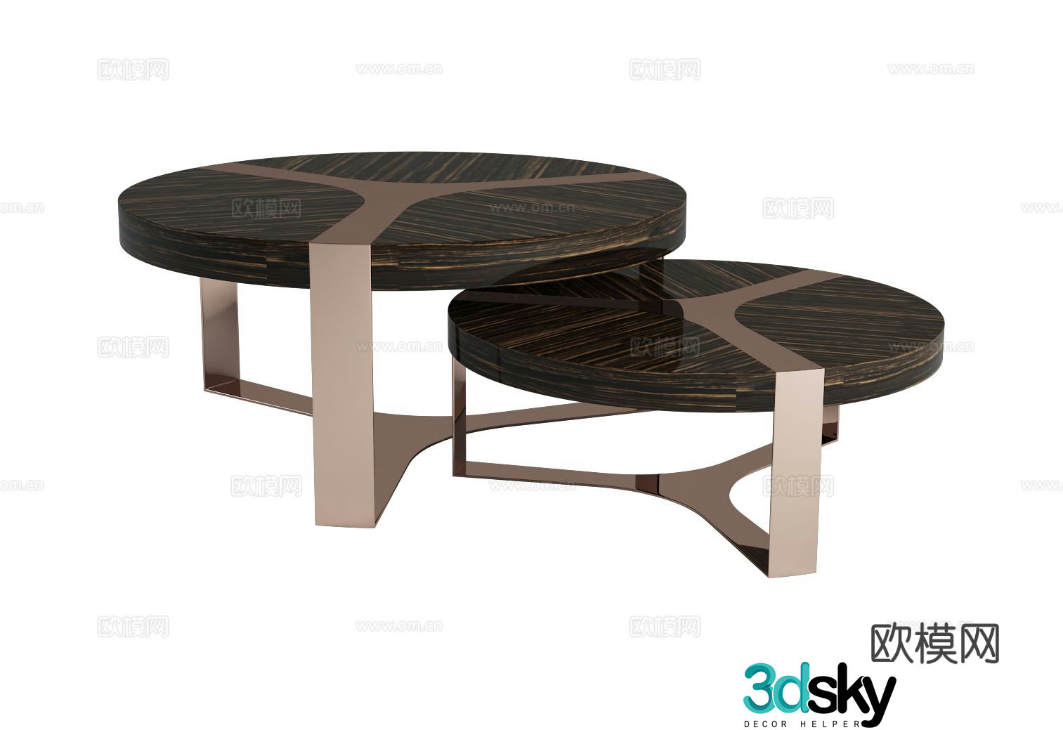 Visionnaire Tanguy coffee table 3d model