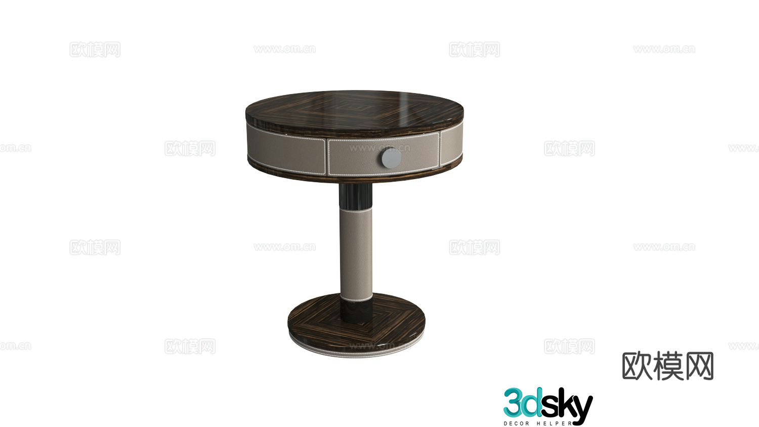 VittoriaFrigerio Salis nightstand 3d model