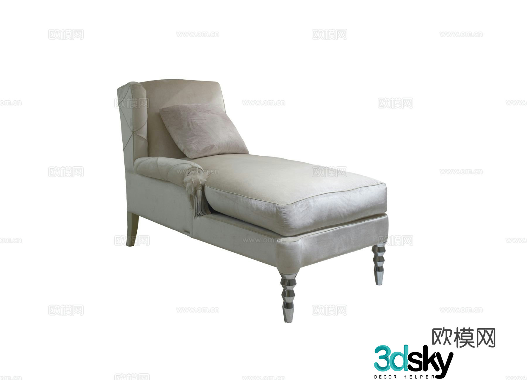 Visionnaire SIEGFRID Concubine Sofa 3d Model
