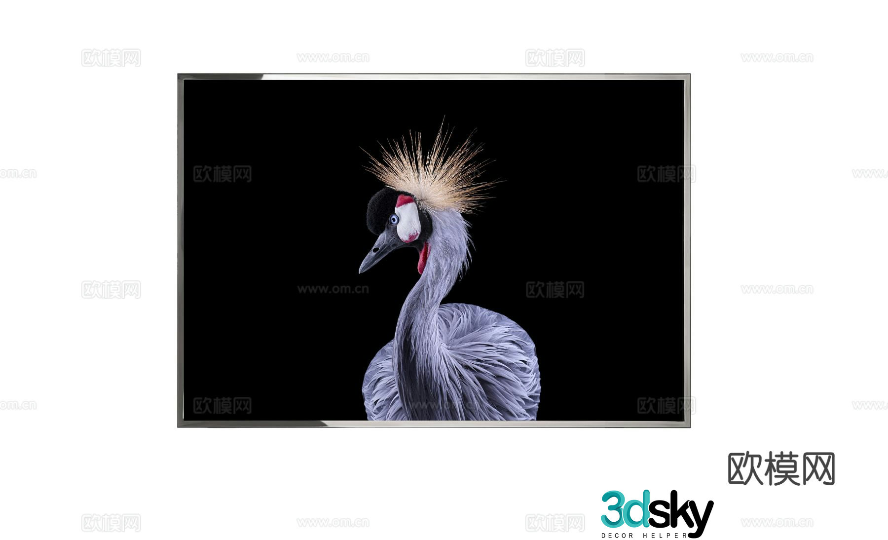 Visionnaire Postmodern hanging painting 3d model
