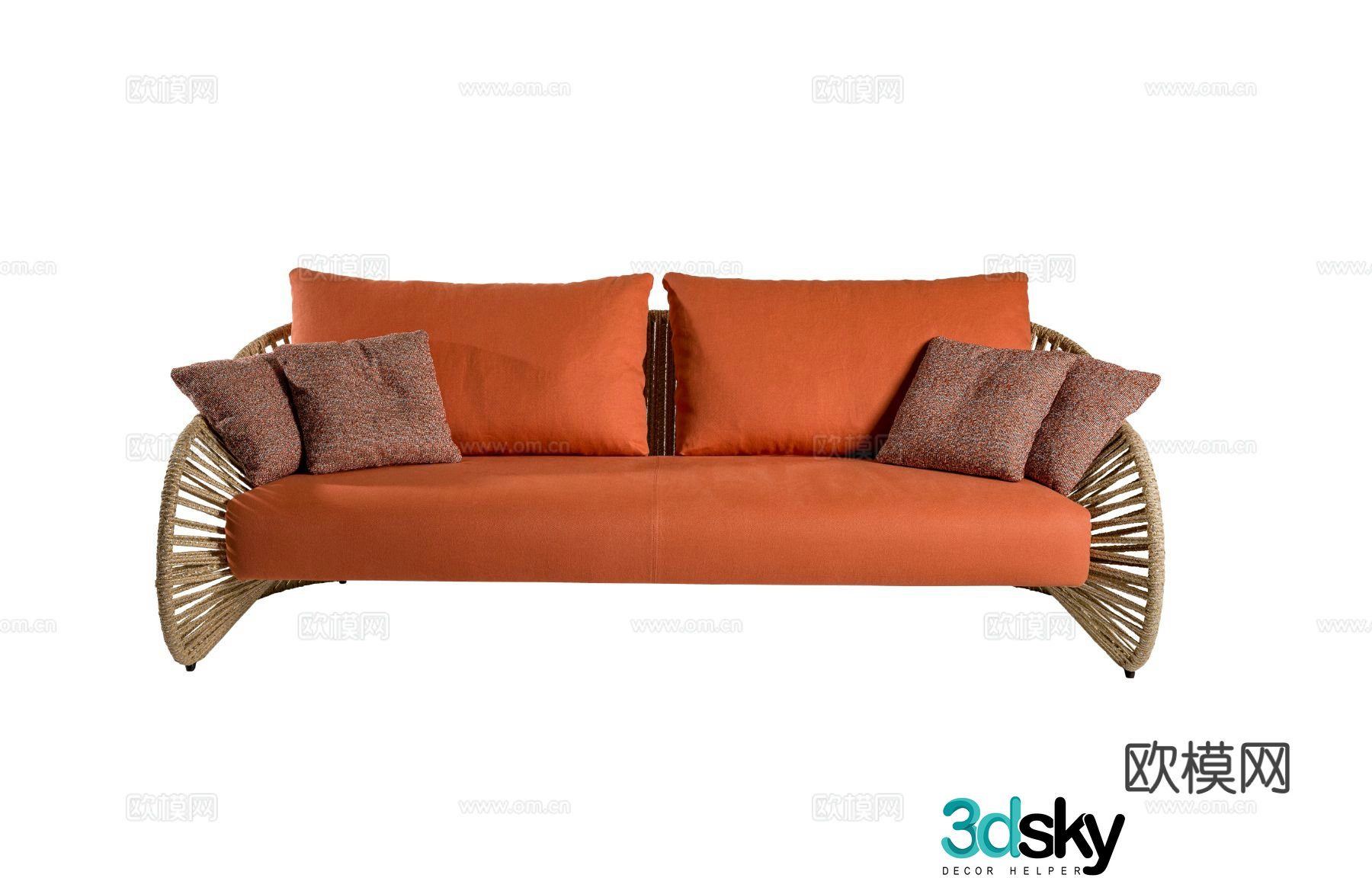 Visionnaire Stankar multiplayer sofa 3d model
