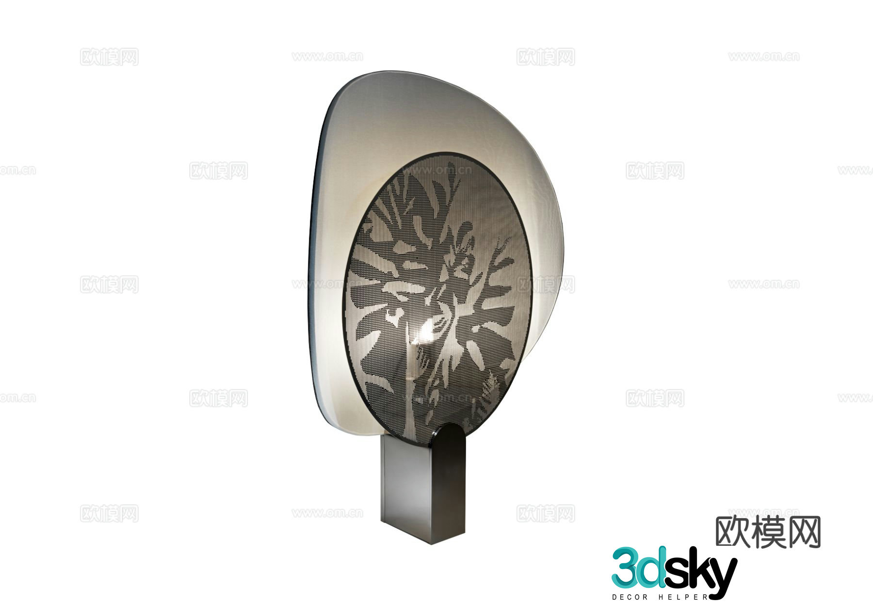 Visionnaire Akira desk lamp 3d model