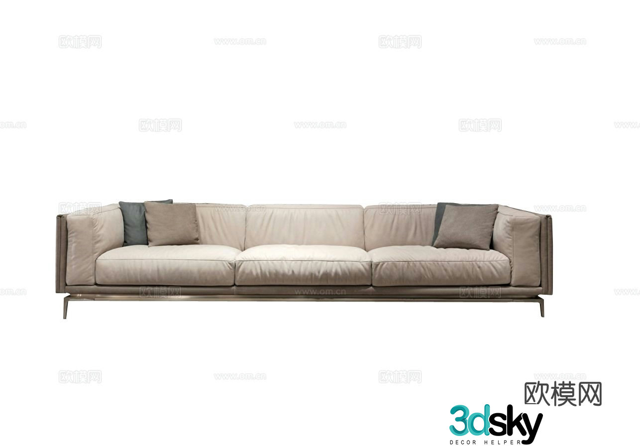 Visionnaire LEGEND Multiplayer Sofa 3D Model