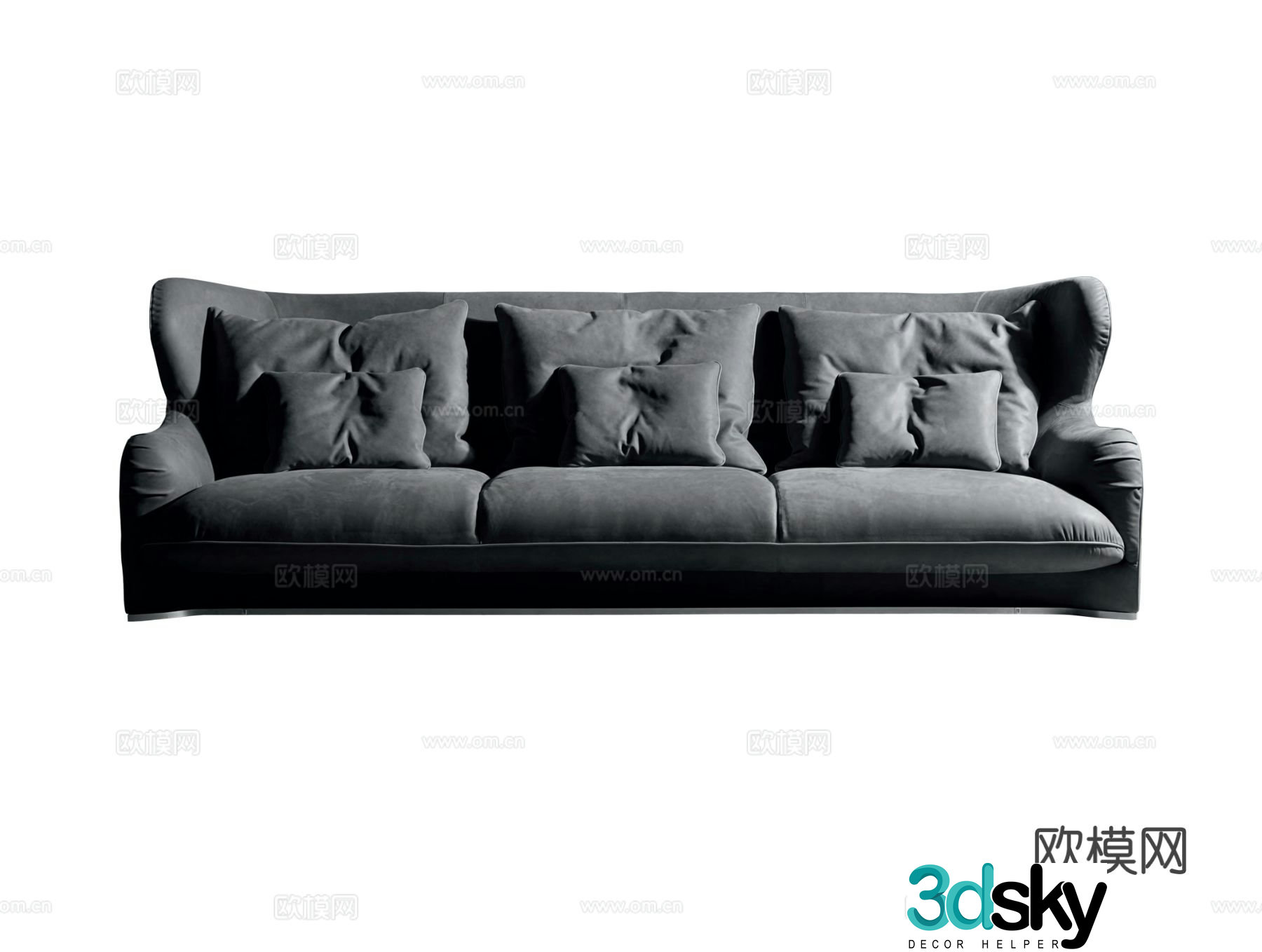 Visionnaire BALANCE Multiplayer Sofa 3D Model