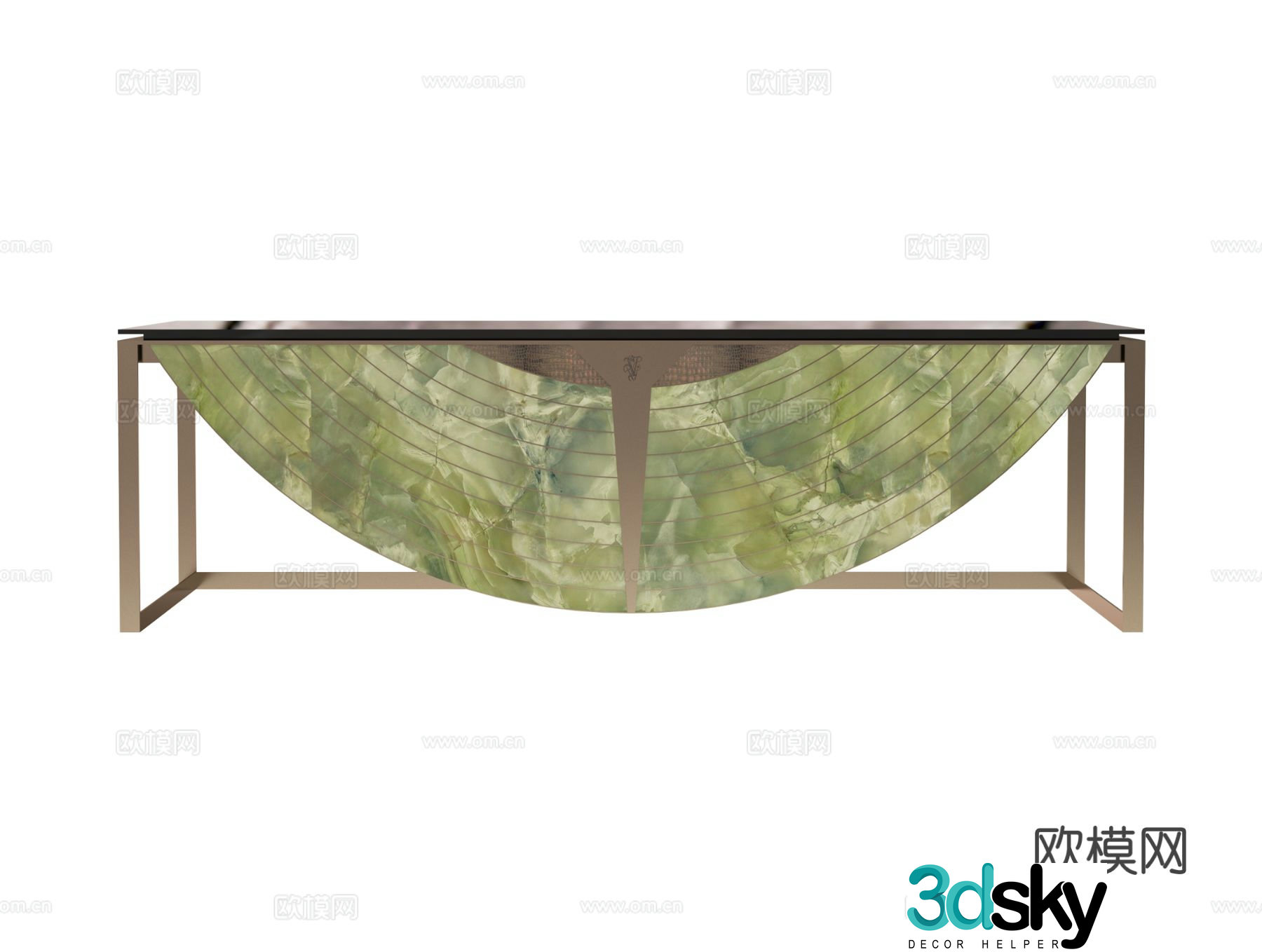 Visionnaire EQUINOX Entrance Table 3D Model