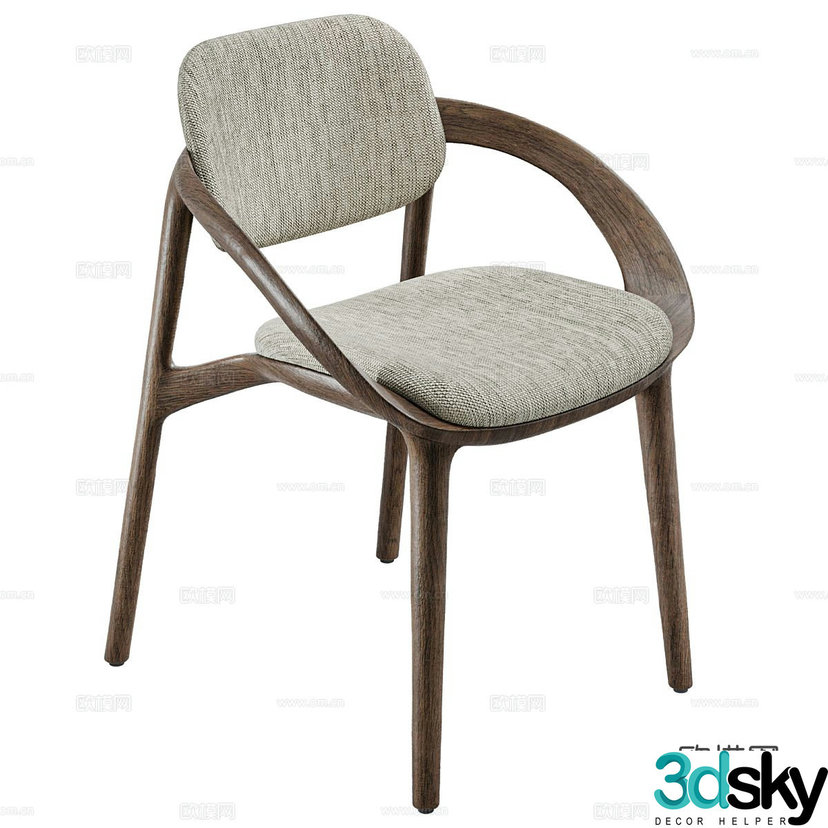 Dining chair 3d model