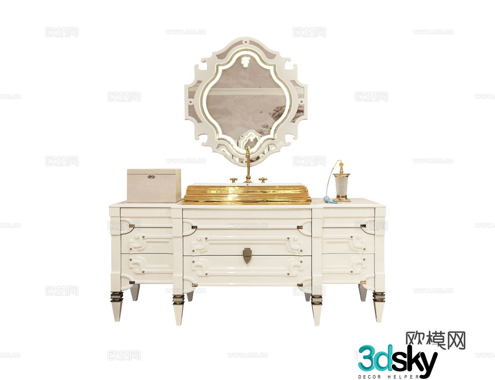 Visionnaire Windsor sink 3d model