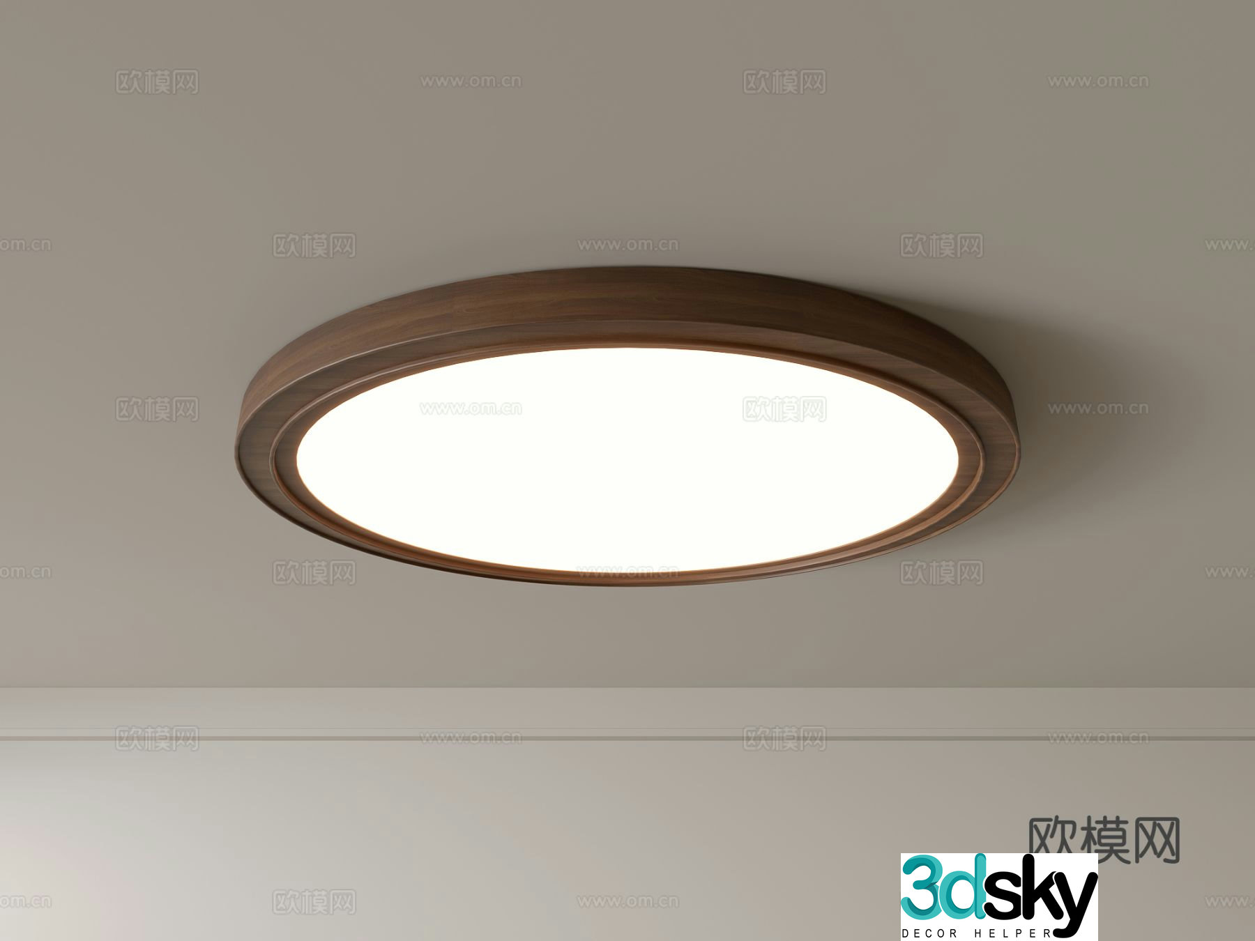 Modern ceiling lamp Geometric ceiling lamp Bedroom lamp Artistic shaped lamp Fashion living room lamp 3D model