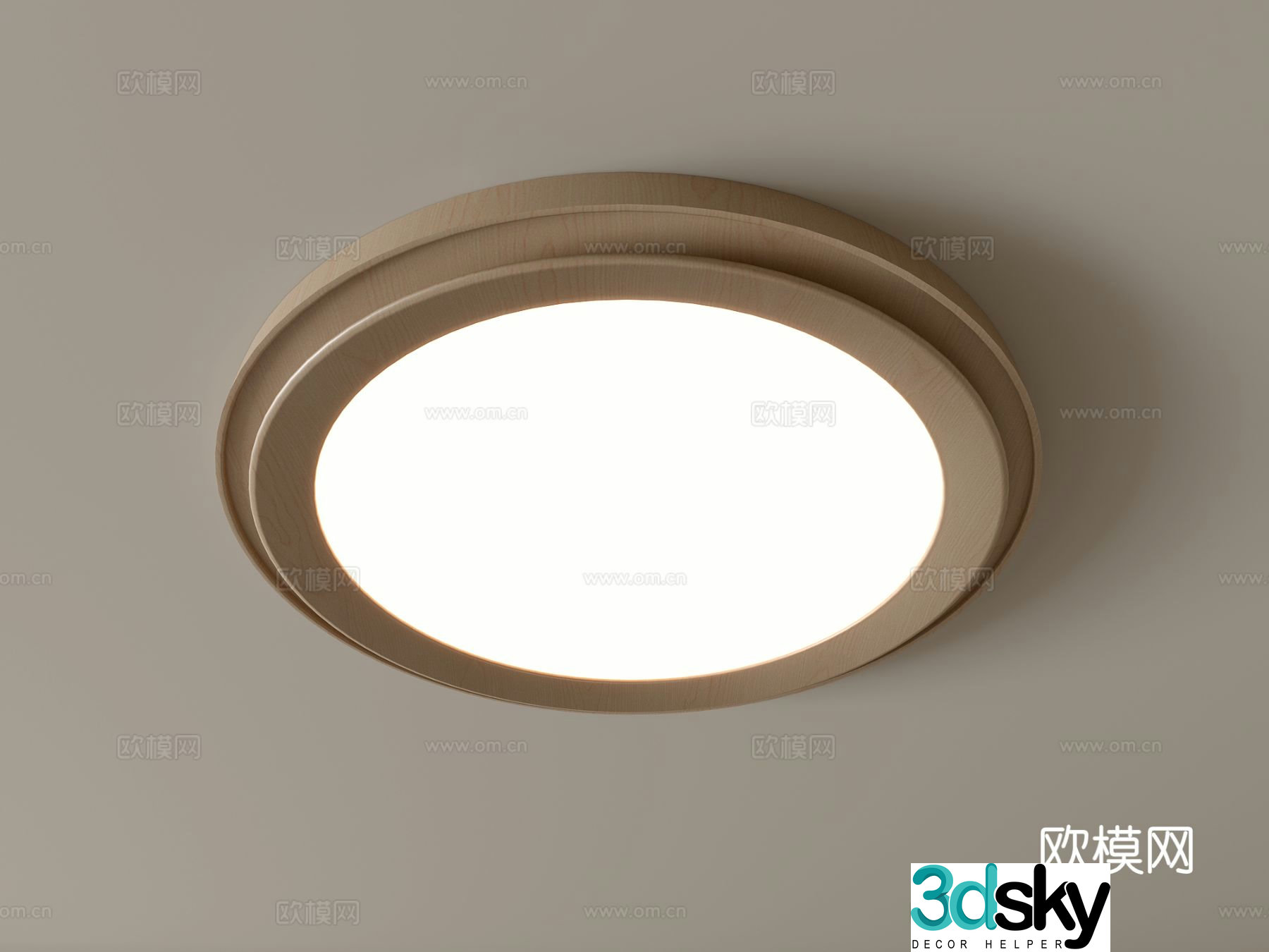 Modern ceiling lamp Geometric ceiling lamp Bedroom lamp Artistic shaped lamp Fashion living room lamp 3D model