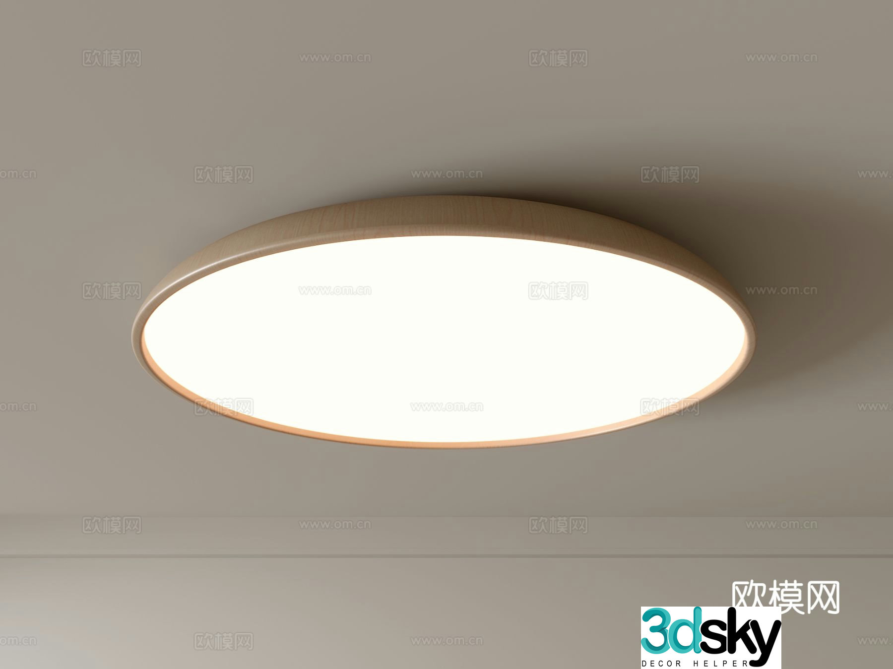 Modern ceiling lamp Geometric ceiling lamp Bedroom lamp Artistic shaped lamp Fashion living room lamp 3D model