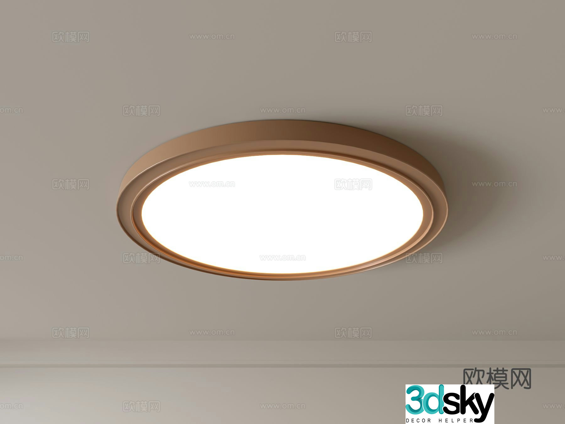 Modern ceiling lamp Geometric ceiling lamp Bedroom lamp Artistic shaped lamp Fashion living room lamp 3D model