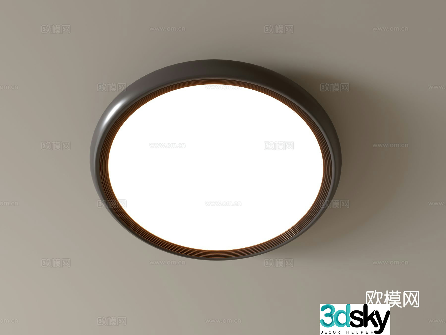 Modern ceiling lamp Geometric ceiling lamp Bedroom lamp Artistic shaped lamp Fashion living room lamp 3D model