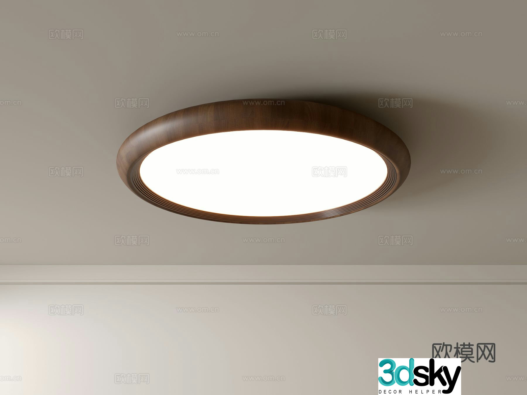 Modern ceiling lamp Geometric ceiling lamp Bedroom lamp Artistic shaped lamp Fashion living room lamp 3D model
