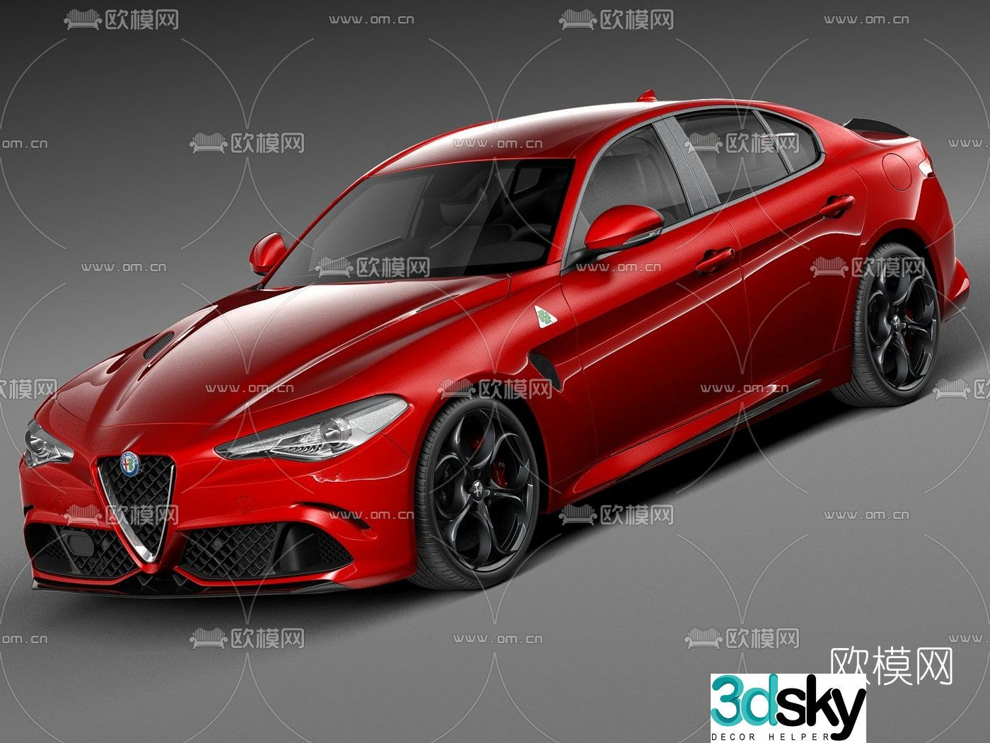 Hyundai Alfa car 3d model