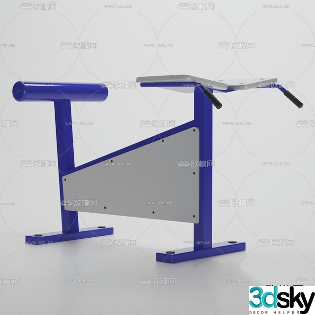 Modern outdoor sports equipment free 3d model