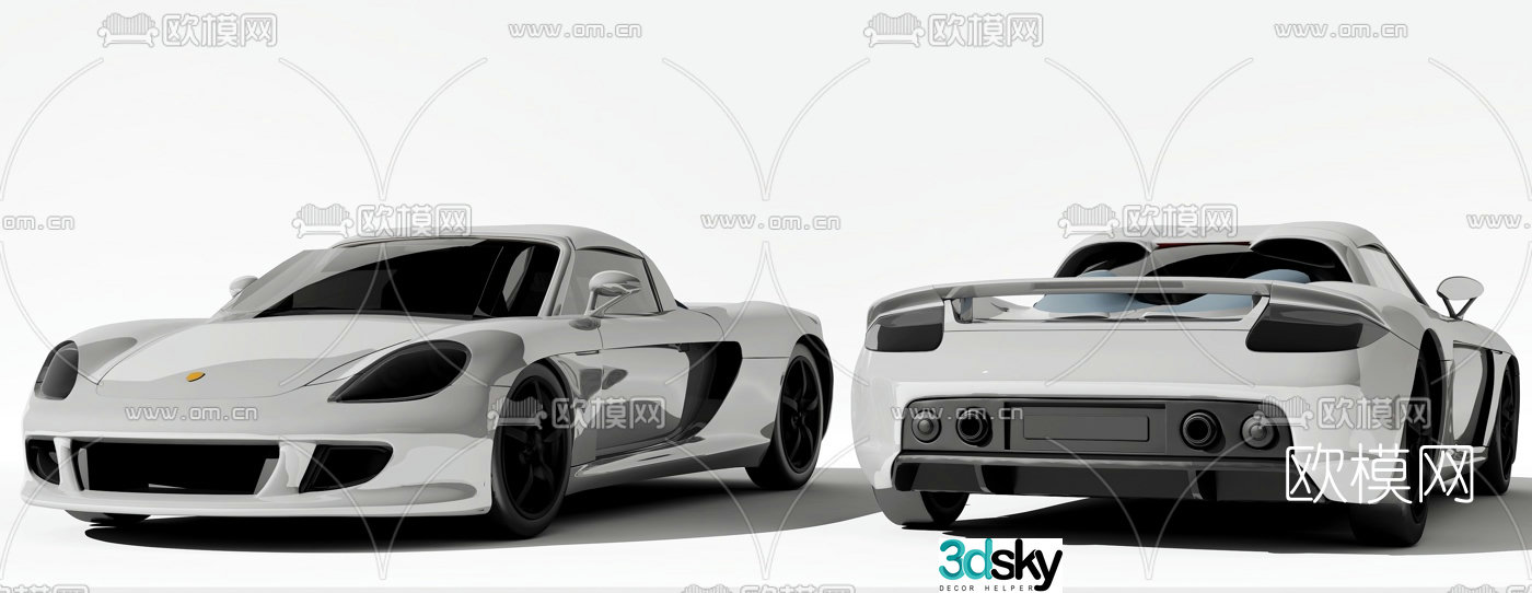 Modern sports car car 3d model