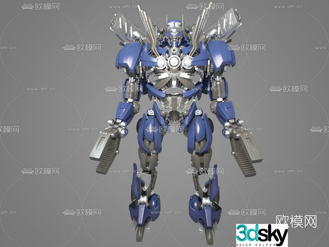 Modern Autobot Transformers 3d model