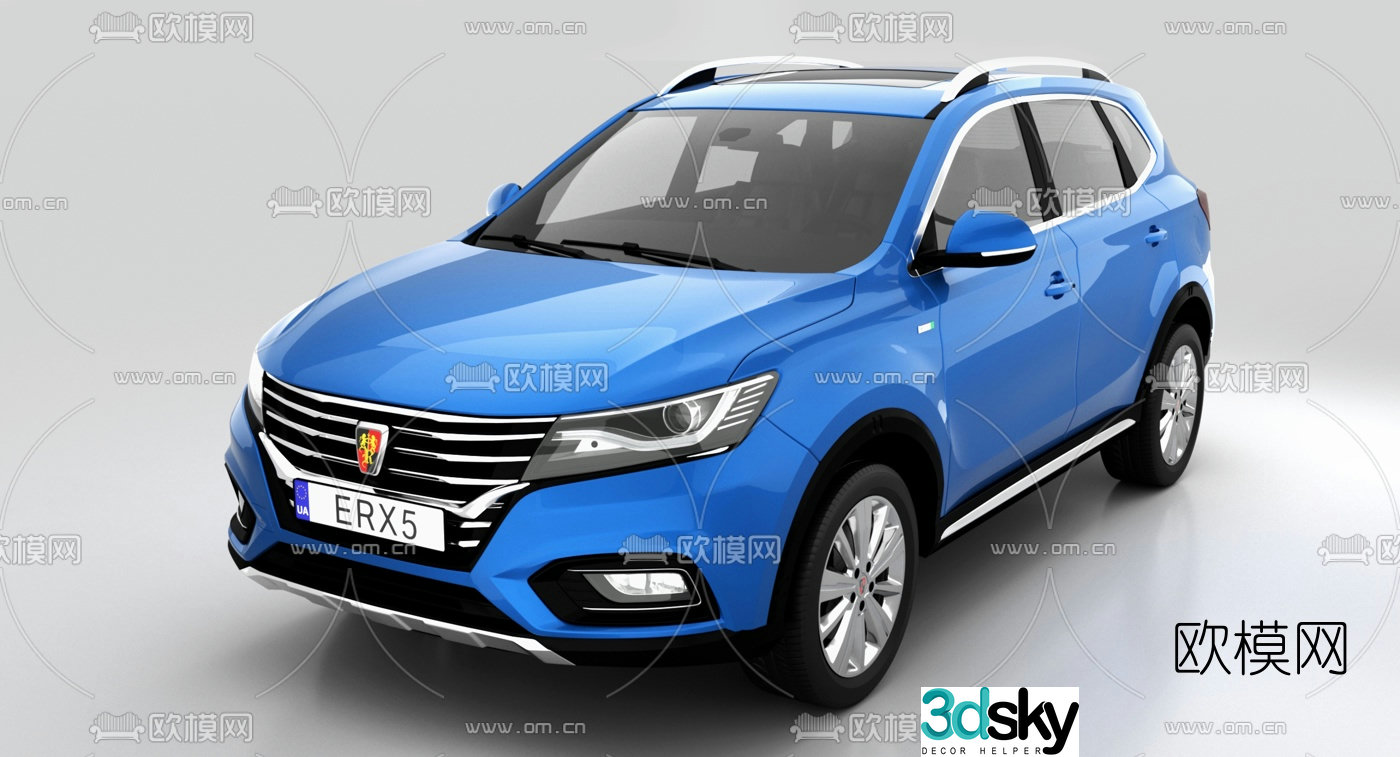 Hyundai Roewe ERX5 car 3d model