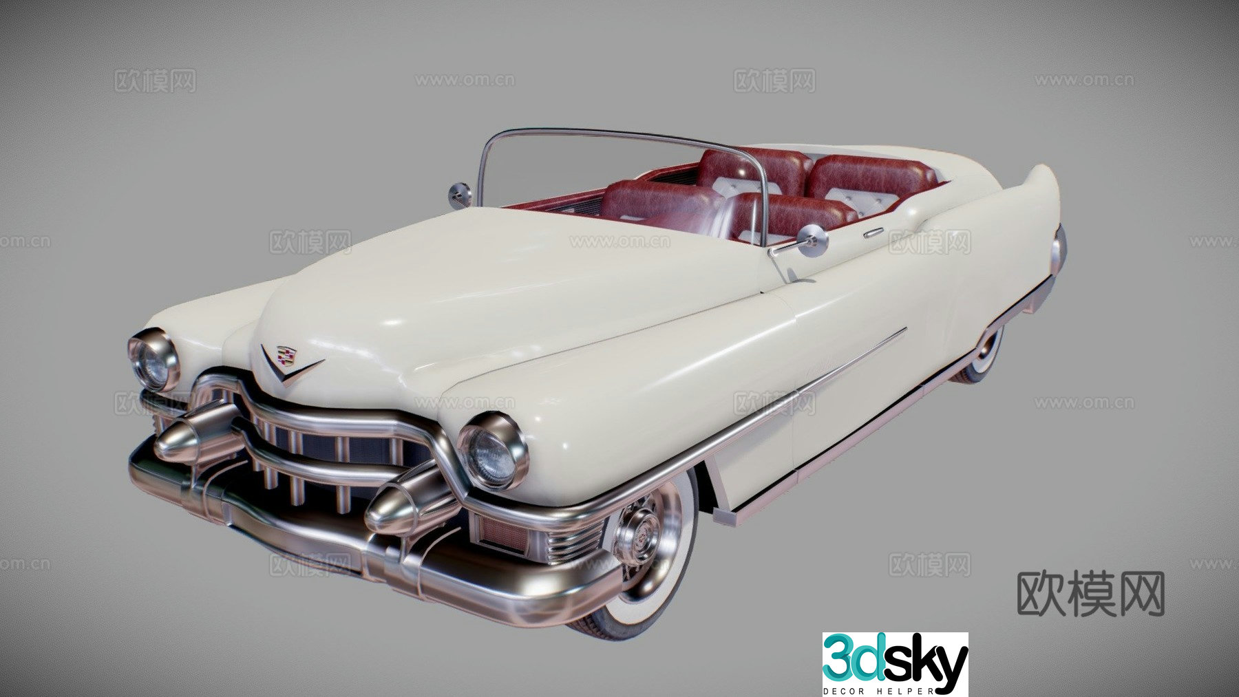 Cadillac sedan 3d model