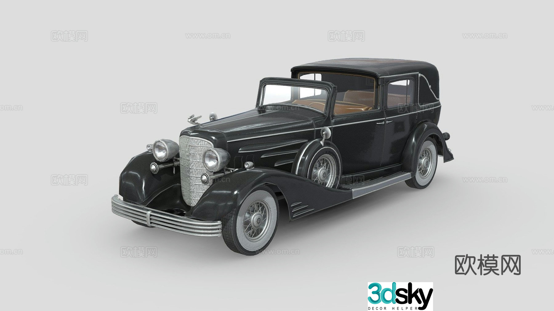 Cars Classic Cars - 1933 Cadillac V16 3d model