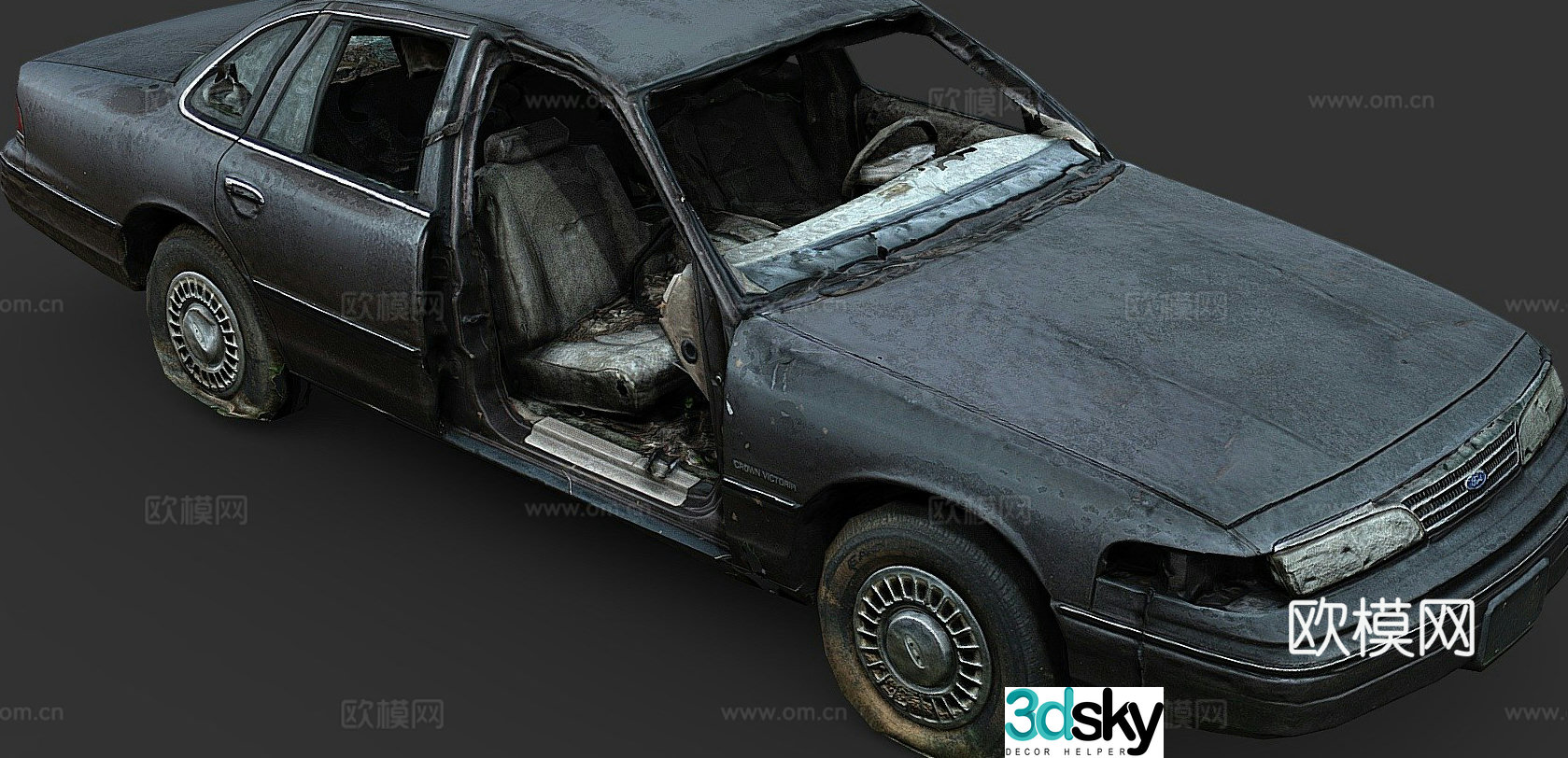 Century 90 Cars Sedan 3d model