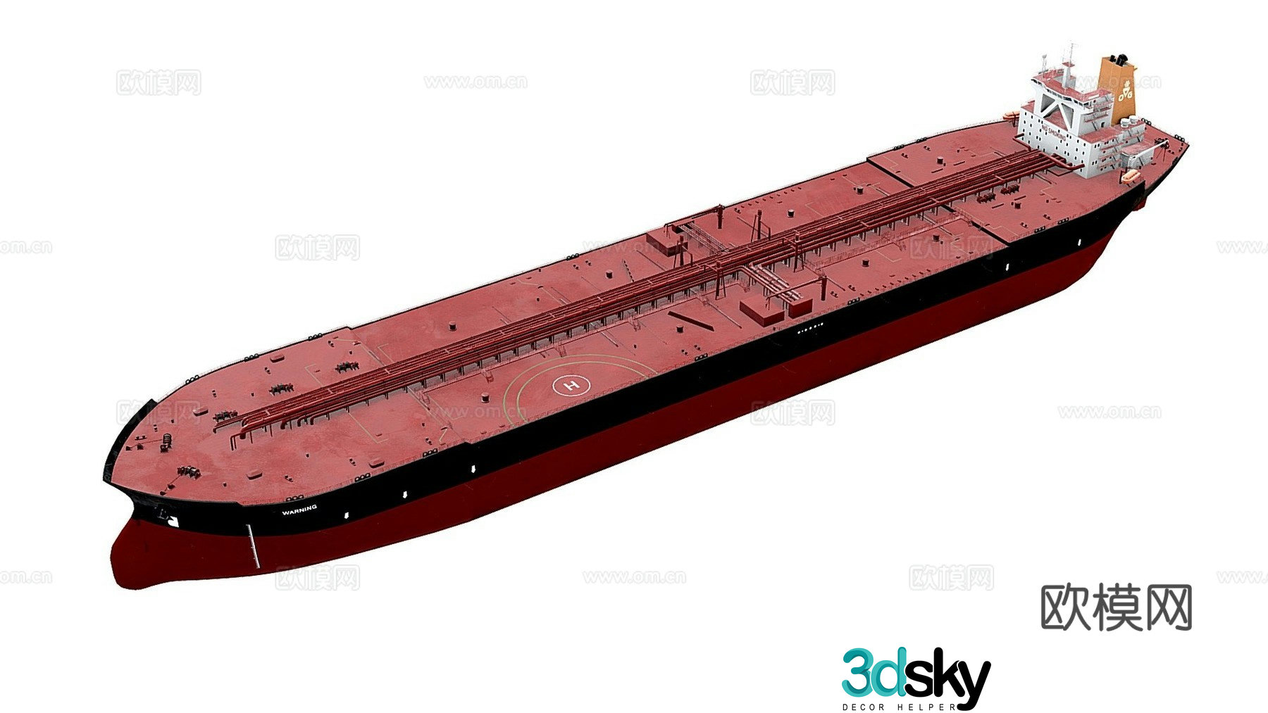super cruise ship 3d model