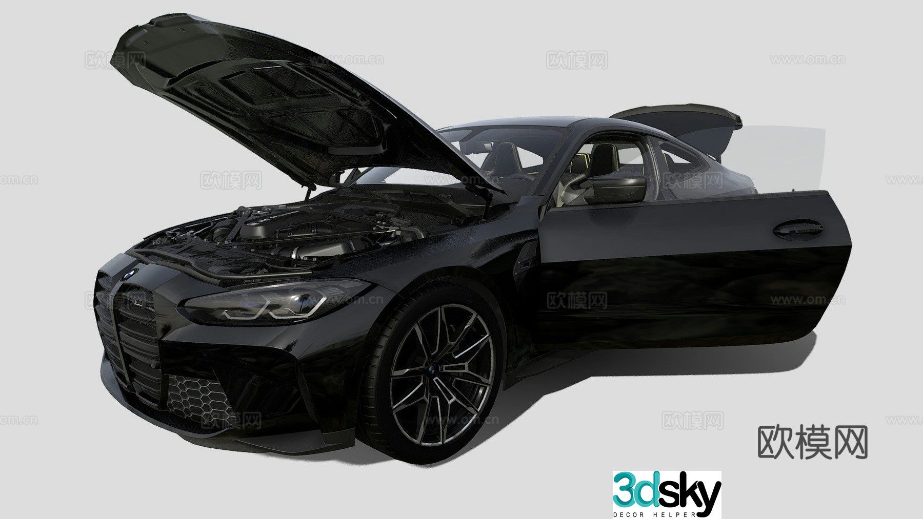 2022FBX sports BMW 3d model