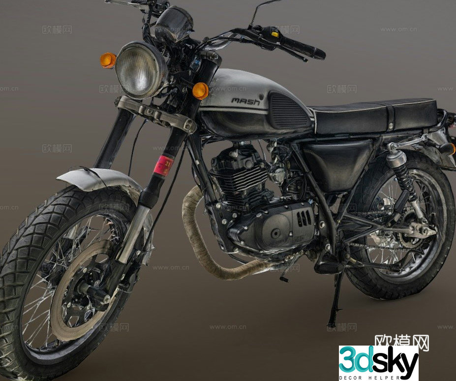 motorcycle motorcycle 3d model